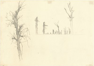 Tuhotetut puut [versio] tekijältä John Singer Sargent