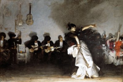 Jaleo, 1882 tekijältä John Singer Sargent