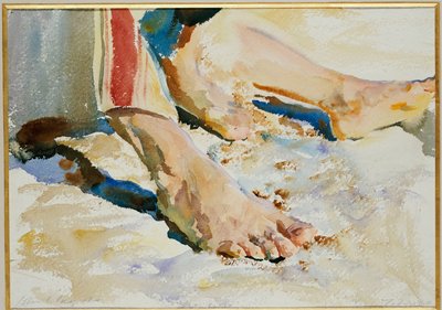 Arabin jalat, Tiberias tekijältä John Singer Sargent