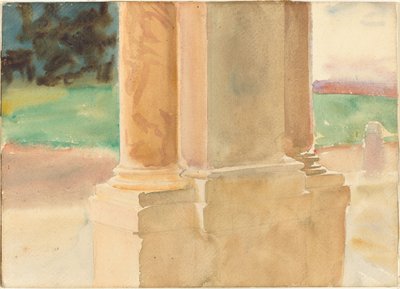 Frascati, Arkkitehtitutkimus tekijältä John Singer Sargent