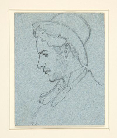 Nuoren miehen pää tekijältä John Singer Sargent