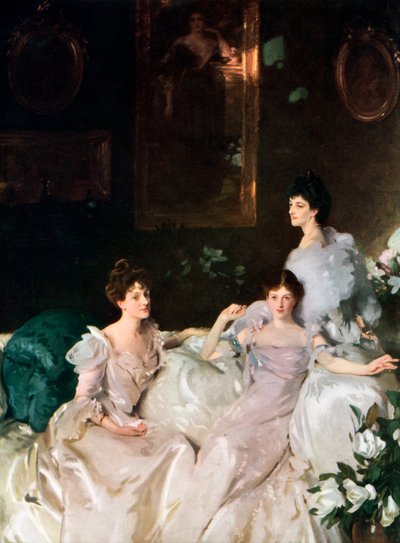 Lady Elcho, rouva Tennant ja rouva Adeane, 1926. tekijältä John Singer Sargent