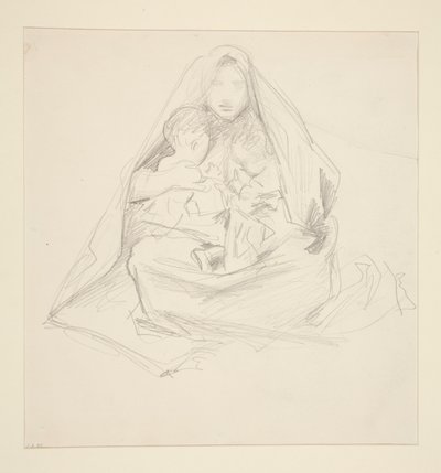 Madonna ja lapsi tekijältä John Singer Sargent