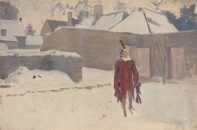 Mannikin lumessa tekijältä John Singer Sargent