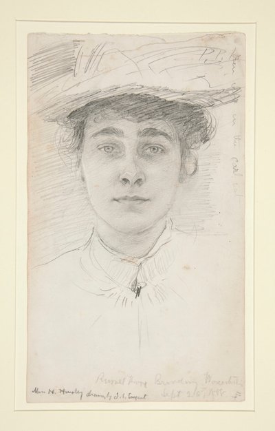 Neiti N. Huxley tekijältä John Singer Sargent