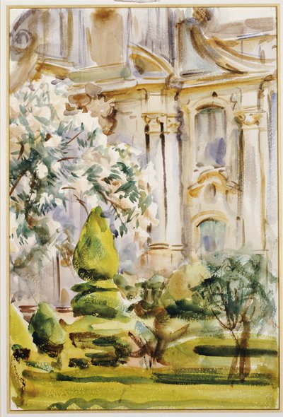 Palatsi ja puutarhat, Espanja, 1912 tekijältä John Singer Sargent