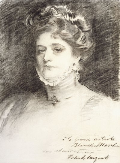 Blanche Marchesin muotokuva, 1910 tekijältä John Singer Sargent