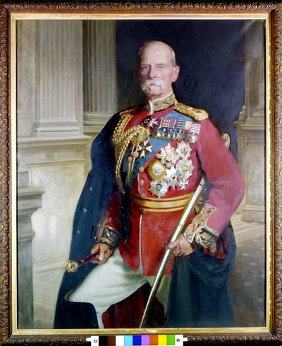 Kenraali Sir Frederick Sleigh Robertsin (1832-1914) muotokuva John Singer Sargentin (1856-1925) maalaus. 1906 Lontoon kansallinen muotokuvagalleria tekijältä John Singer Sargent