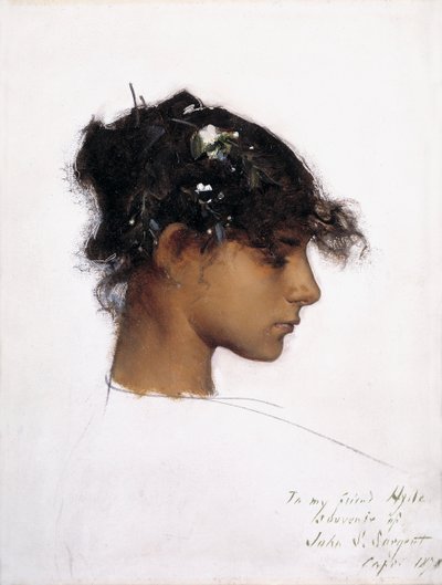 Rosina Ferrara, Capri -tytön pää tekijältä John Singer Sargent