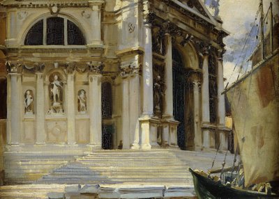 Santa Maria della Salute, Venetsia, tekijältä John Singer Sargent