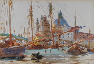 Santa Maria della Salute Venetsiassa, noin 1904-1906. tekijältä John Singer Sargent