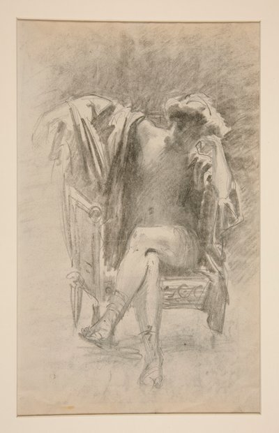 Istuva hahmo tekijältä John Singer Sargent