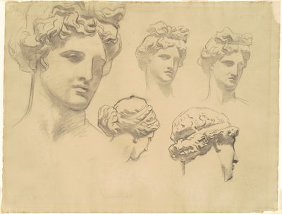 Studies for Apollo and the Muses, n. 1921. tekijältä John Singer Sargent