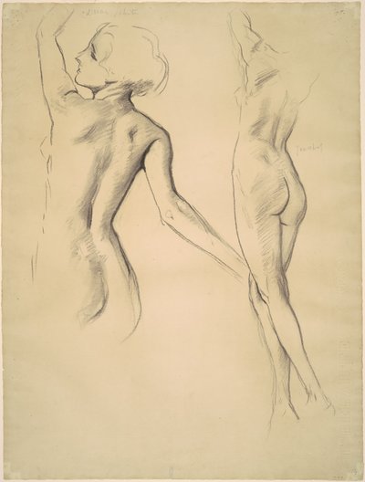 Tutkimukset "Dancing figures" tekijältä John Singer Sargent