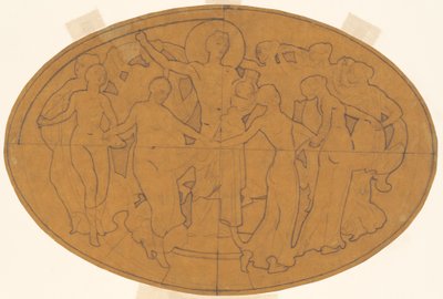 Study for Apollo and the Muses, n. 1921. tekijältä John Singer Sargent
