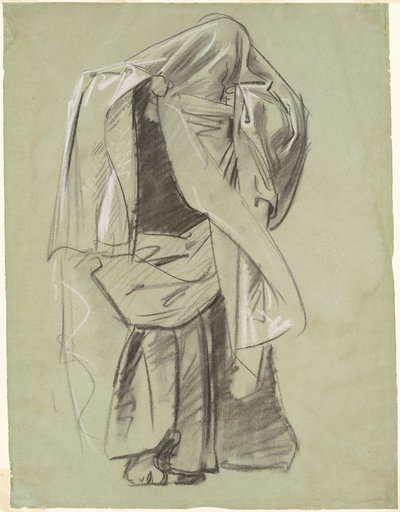 Tutkimus "Frieze of Prophets" tekijältä John Singer Sargent