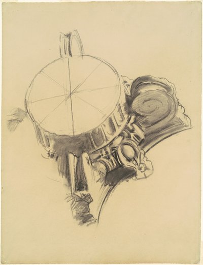 Study for The Fall of Gog and Magog, 1903-1916. tekijältä John Singer Sargent