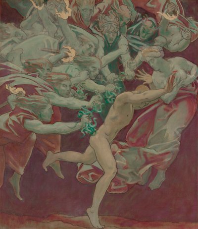 Tutkimus Museum of Fine Arts, Boston, Murals: Orestes and the Furies tekijältä John Singer Sargent
