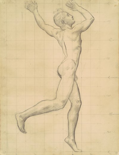 Apollon tutkimus Apollolle ja Daphnelle, n. 1918. tekijältä John Singer Sargent