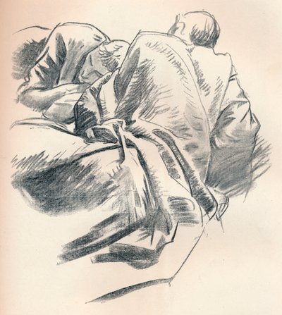 Study of Drapery, 1916 tekijältä John Singer Sargent