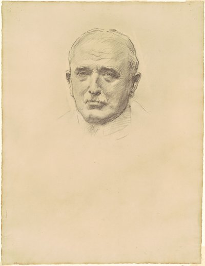 Kenttämarsalkka John Frenchin tutkimus "Ensimmäisen maailmansodan kenraaleista" tekijältä John Singer Sargent