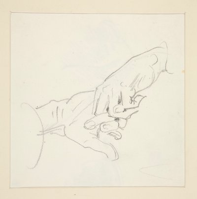 Käsien tutkimus tekijältä John Singer Sargent