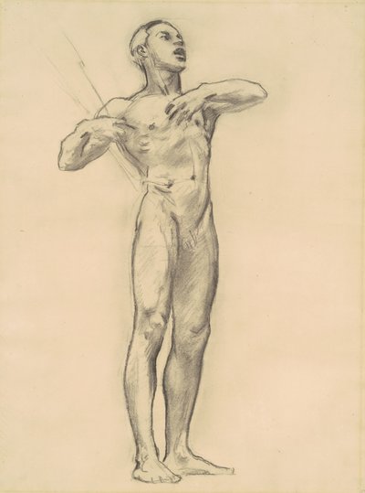 Orpheuksen tutkimus klassiseen ja romanttiseen taiteeseen, n. 1921. tekijältä John Singer Sargent