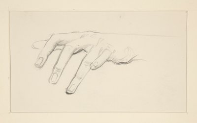 Käden tutkimus tekijältä John Singer Sargent