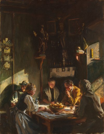 Tyrolese Interior, 1915 tekijältä John Singer Sargent