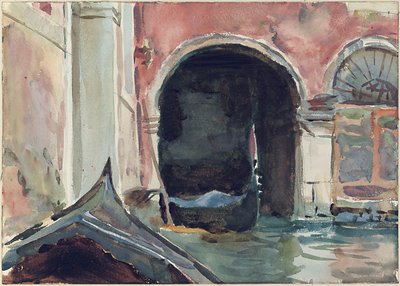 Venetsialainen kanava tekijältä John Singer Sargent