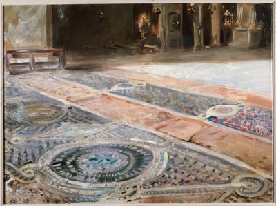 Venetsialainen sisustus tekijältä John Singer Sargent