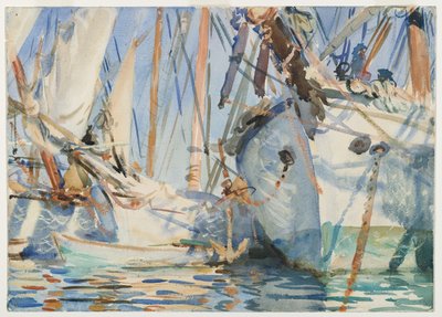 Valkoiset laivat, n. 1908 tekijältä John Singer Sargent