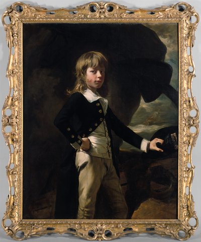 Midshipman Augustus Brine, 1782 tekijältä John Singleton Copley