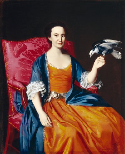 Rouva Benjamin Hallowell, 176667 tekijältä John Singleton Copley