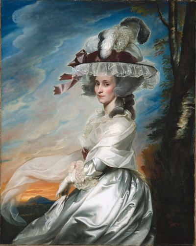 Rouva Daniel Denison Rogers (Abigail Bromfield) tekijältä John Singleton Copley