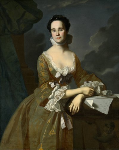 Rouva Daniel Hubbard Mary Greene, n. 1764. tekijältä John Singleton Copley