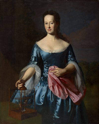 Ann Fairchild Bowlerin muotokuva tekijältä John Singleton Copley