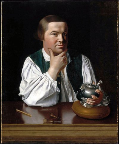 Paul Reveren muotokuva tekijältä John Singleton Copley