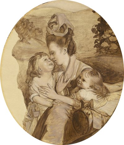 Luonnos Copleyn perheelle, 1776. tekijältä John Singleton Copley
