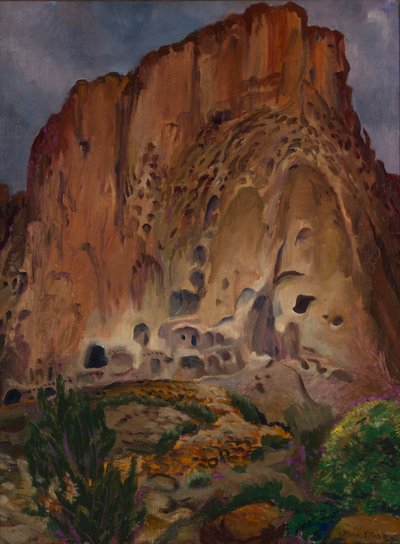 Cliff Dwellings, Pajarito tekijältä John French Sloan