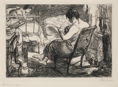 Naisen sivu tekijältä John French Sloan