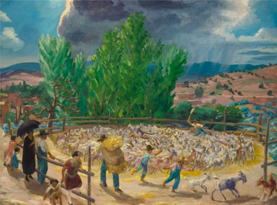 Puimalattia, Santa Fe tekijältä John French Sloan
