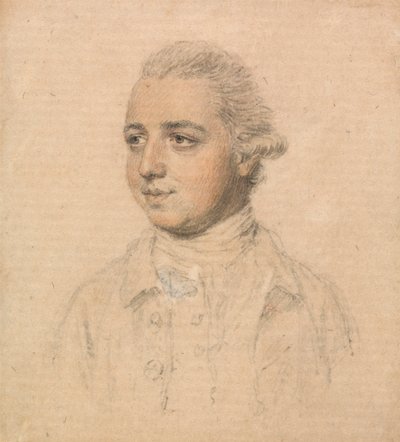 Retrato de um jovem tirado da vida, voltado para o finlandês esquerdo tekijältä John Smart
