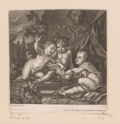 Kolme amoria linnun kanssa tekijältä attributed to John Smith