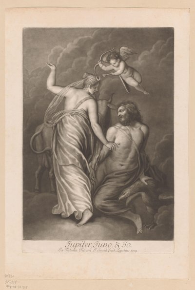 Jupiter, Juno ja Io Jupiter, Juno & Jo (otsikko esineessä) Liefdesaffaires van de goden (sarjan nimi) Loves of the Gods (sarjan nimi) tekijältä John Smith
