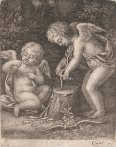 Cupids kokeilee jousia tekijältä John Smith