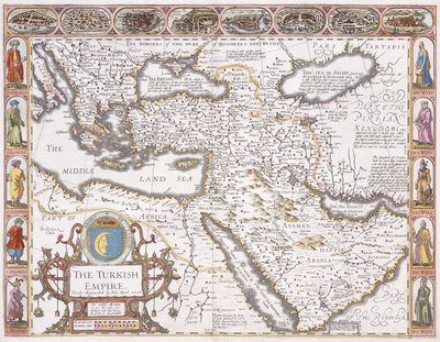 Turkin valtakunta, 1626 tekijältä John Speed