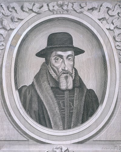 John Foxen soikea muotokuva, c1570, c1700 tekijältä John Sturt