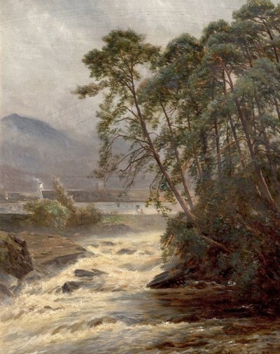 Dockartilla, Killinissä, Perthshiressä, Skotlannissa, 1887 tekijältä John Surtees
