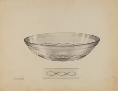 Shallow Dish, c. 1936. tekijältä John Tarantino